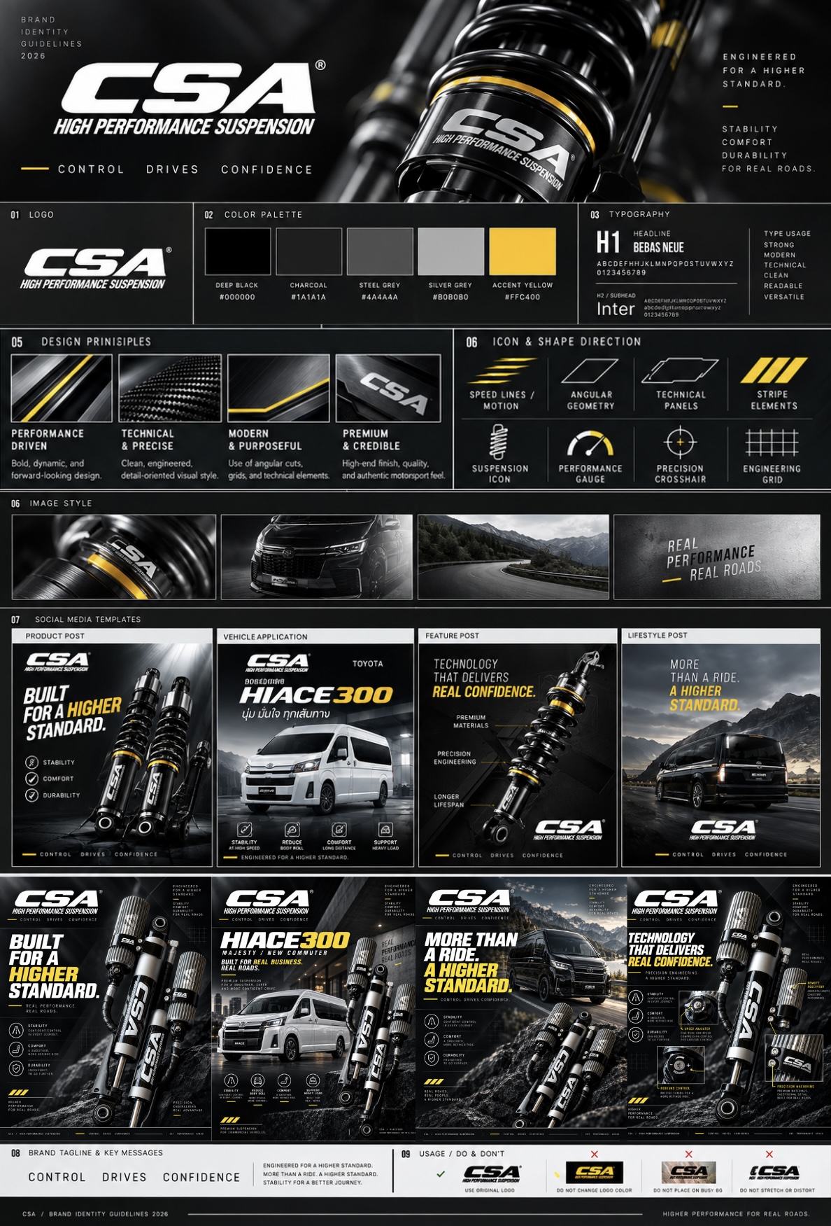 CSA high performance suspension